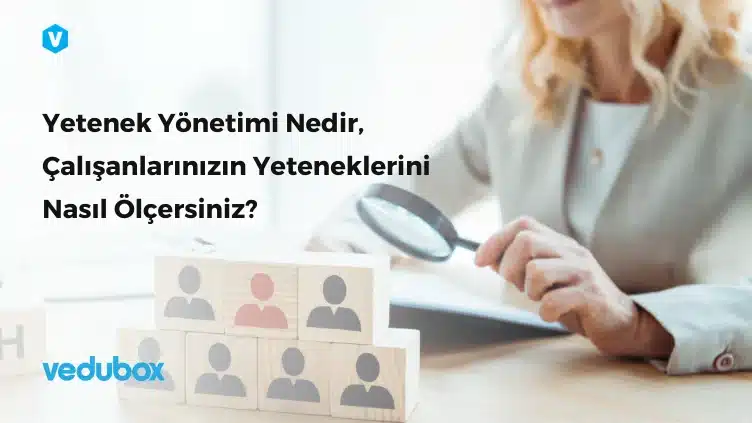 Vedubox, yetenek yönetimi stratejilerini geliştirmek için online eğitim çözümleri sunar.